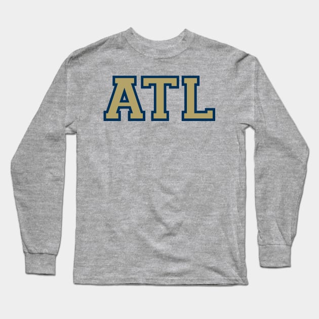 ATL Tech Long Sleeve T-Shirt by The Pixel League